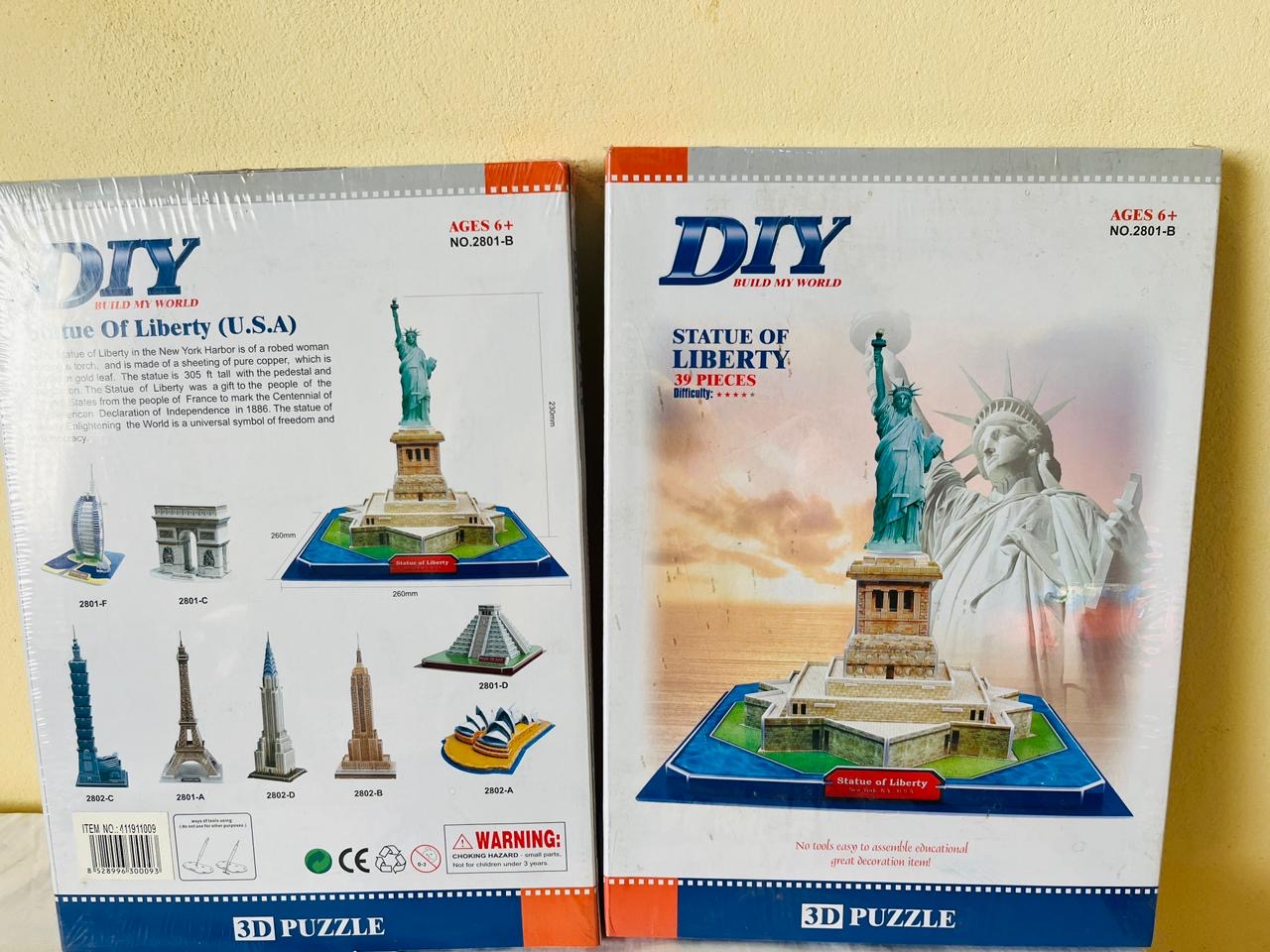 DIY statue of liberty